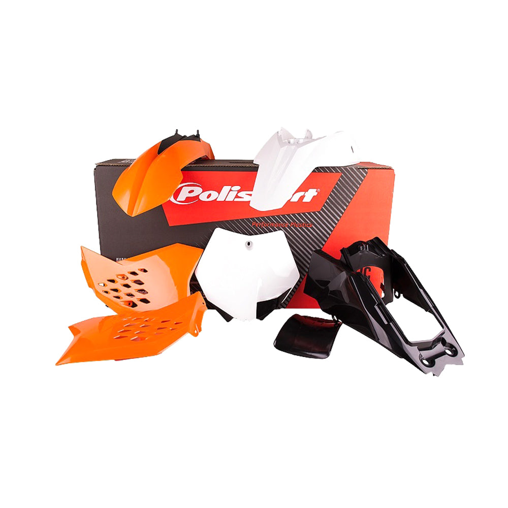 Polisport Plastics Box Kit For KTM SX 65 OEM Color 2012-2015